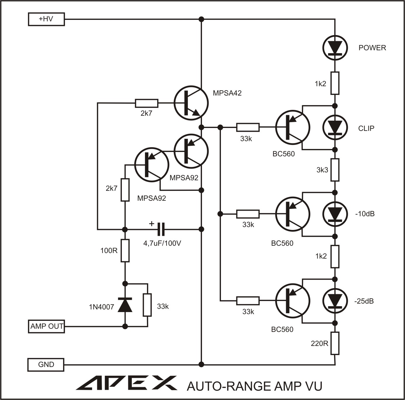 [es] - APEX 550w class B izgradnja